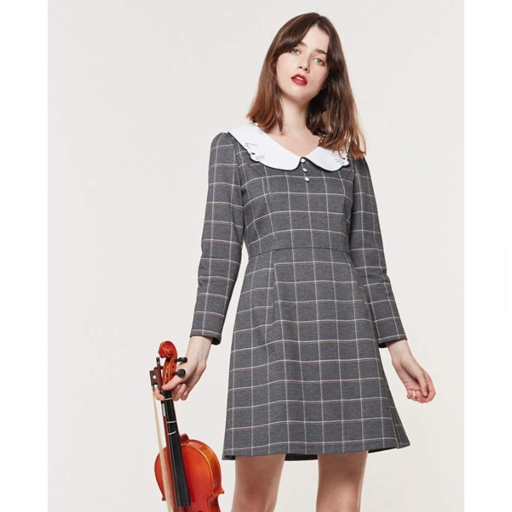 Miss Patina Kitten Academy Dress - Picture 1 of 8